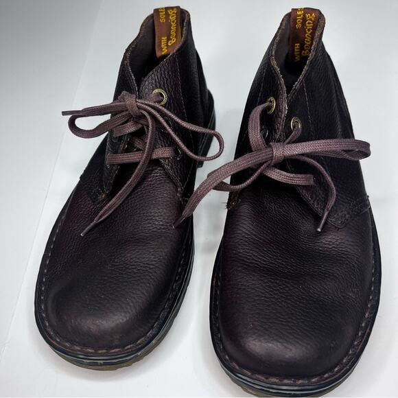 Dr. Martens Men\'s Brown Leather Chukka Boots Industrial Sussex sz‎ 12 GUC Dr. Martens Docs Industrial Sussex Chukka Bear Brown Leather  main image 4